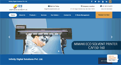 Desktop Screenshot of infinitydigitalsolutions.com